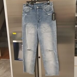 💕BLANKNYC💕 The Baxter Ribcage High Wasted Straight Leg Mom Jeans 30 NWT